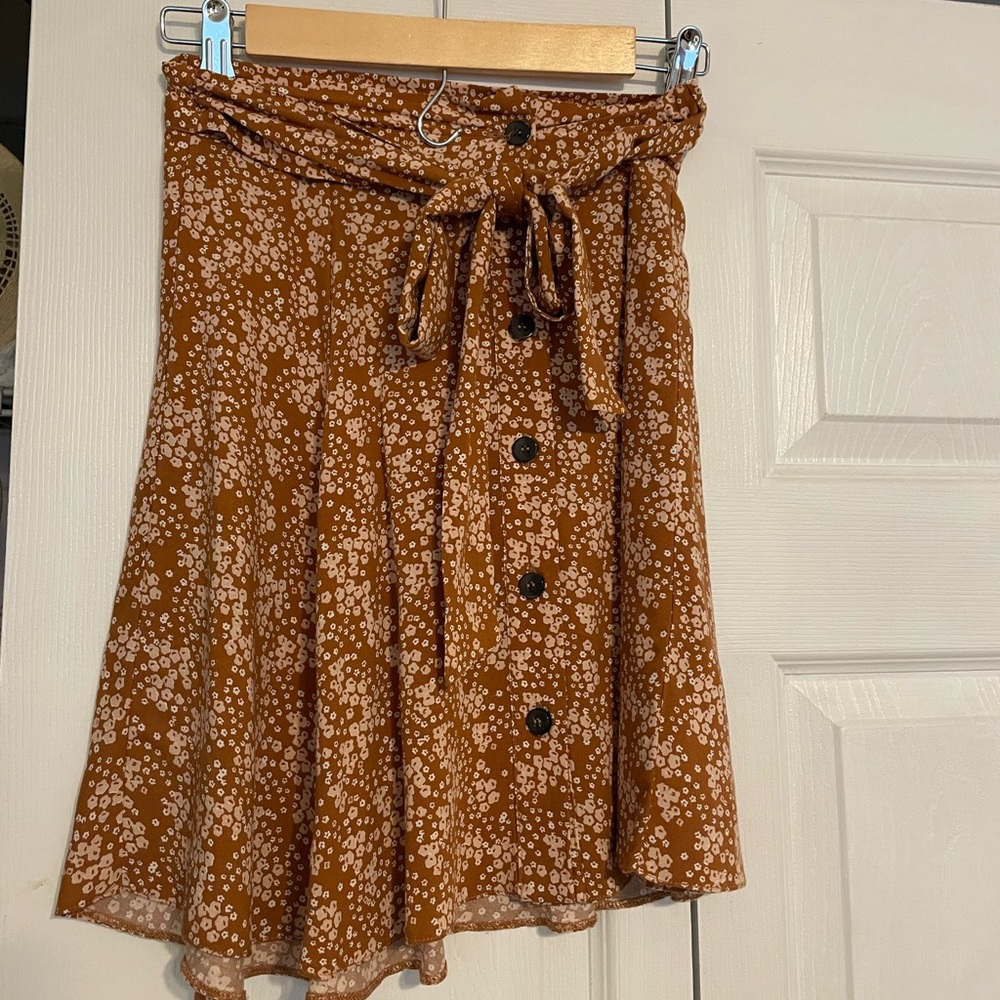 ASOS floral skirt